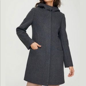 BABATON Pearce Wool Coat - Grey Herringbone (Small)